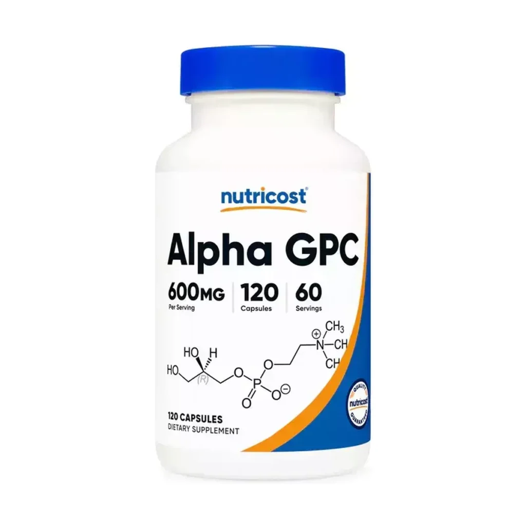 Alpha GPC 600 mg x 120 cápsulas