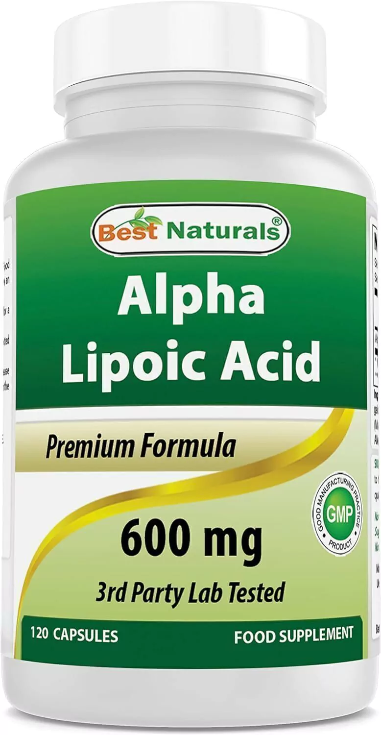 Ácido Alfa Lipoico 600 mg x 120 cápsulas