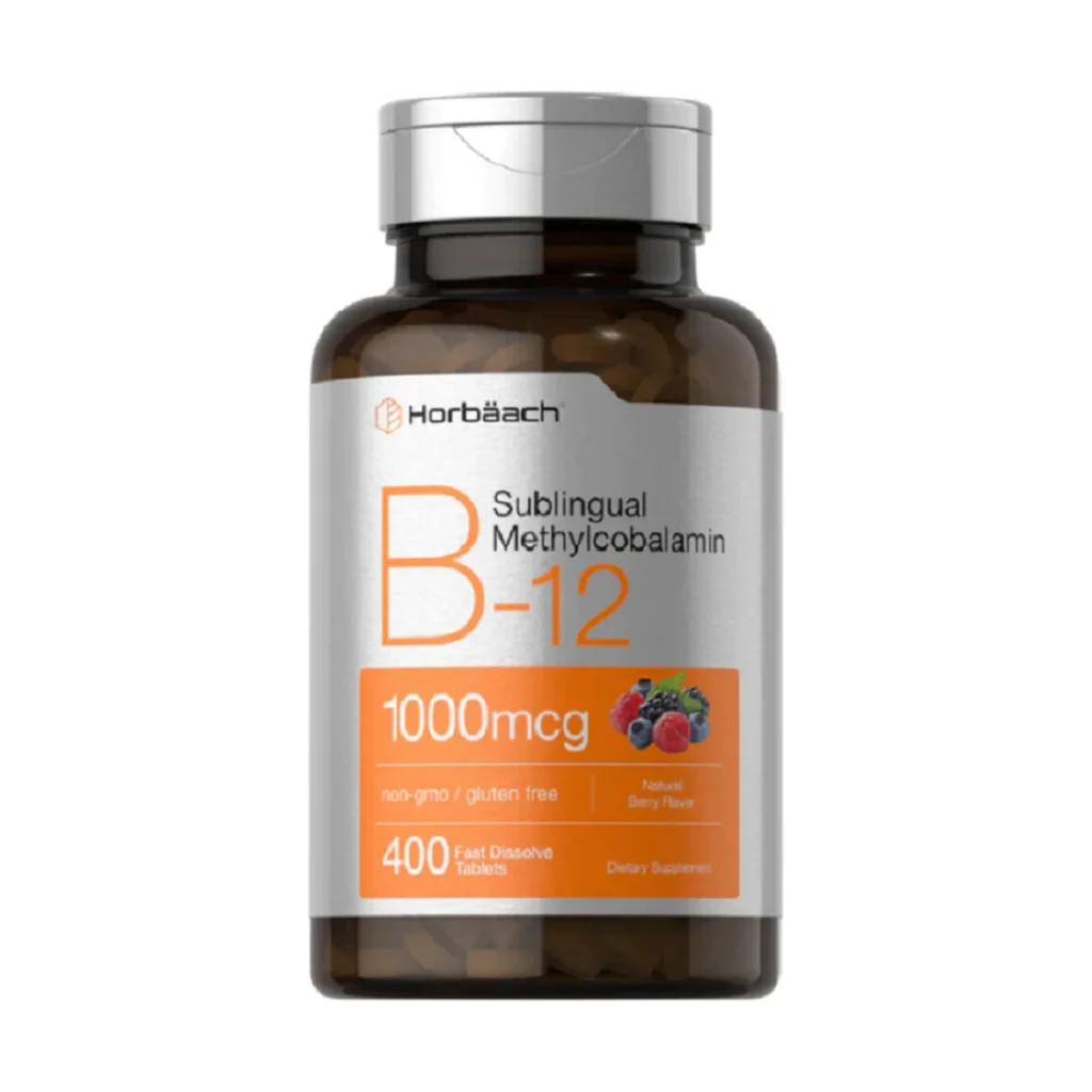 Vitamina B12 sublingual 1000 mcg x 400 tabletas