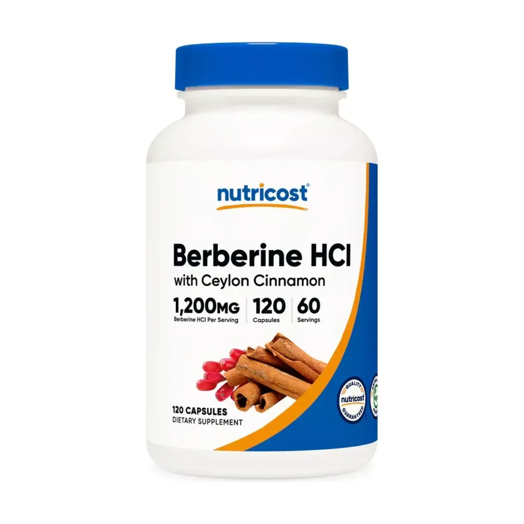 Berberina + Canela de Ceilán 1200 mg x 120 cápsulas