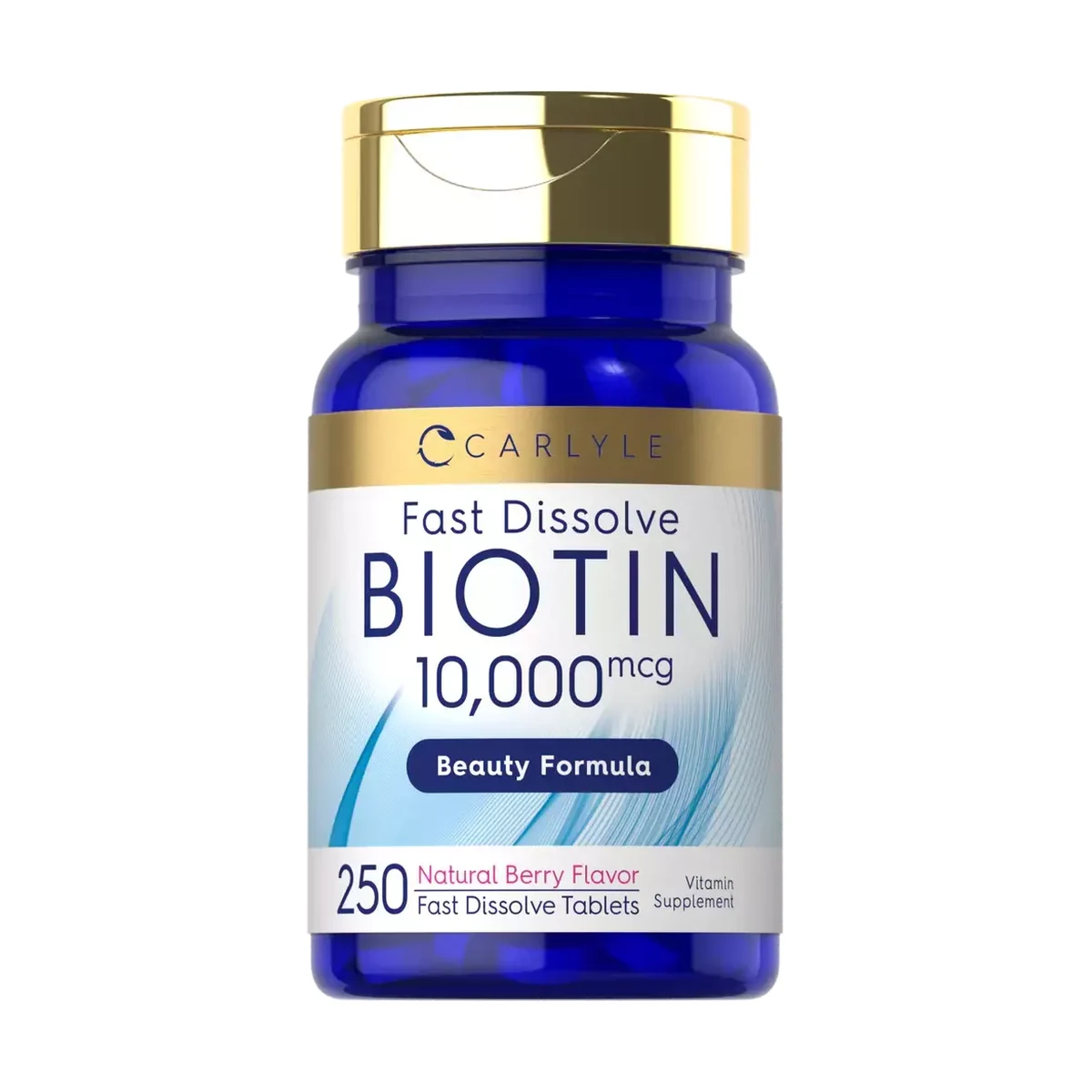Biotina 10.000 mcg x 250 tabletas