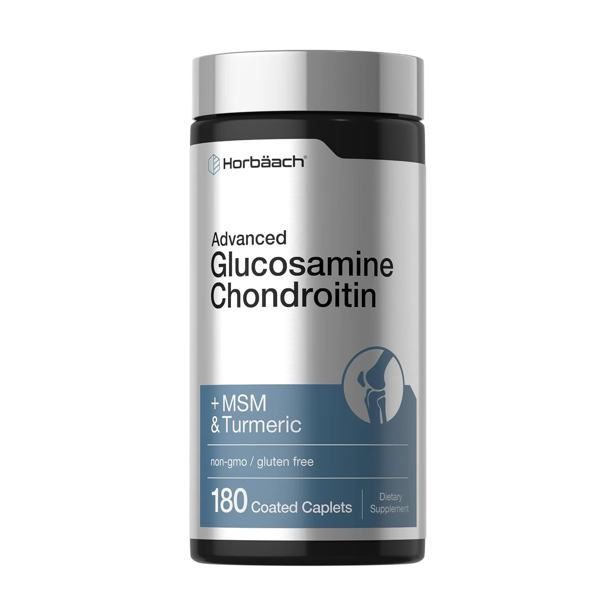 Glucosamina + Condroitina con MSM y Cúrcuma x 180 comprimidos