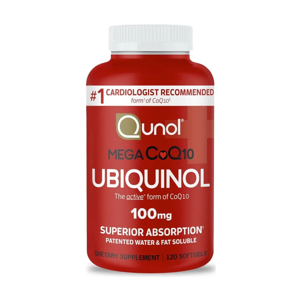 Ubiquinol (CoQ10 activa) 100 mg x 120 softgels