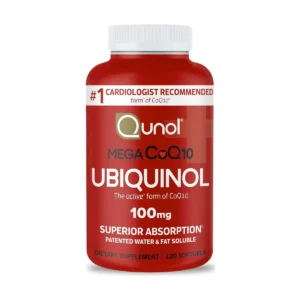 Ubiquinol (CoQ10 activa) 100 mg x 120 softgels