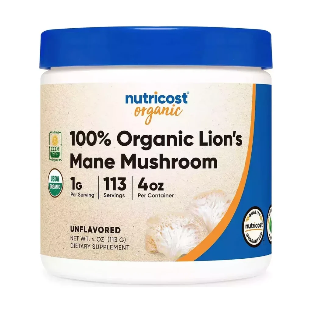 Melena de León (Lion's Mane) en polvo 1 g x 113 servicios