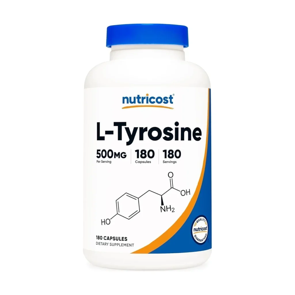 L-Tirosina 500 mg x 180 cápsulas
