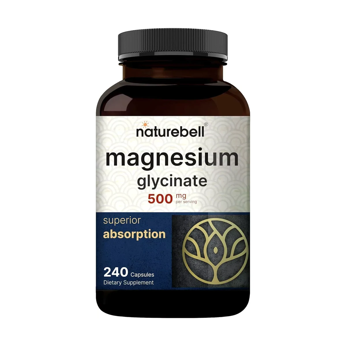 Glicinato de Magnesio 500 mg x 240 cápsulas