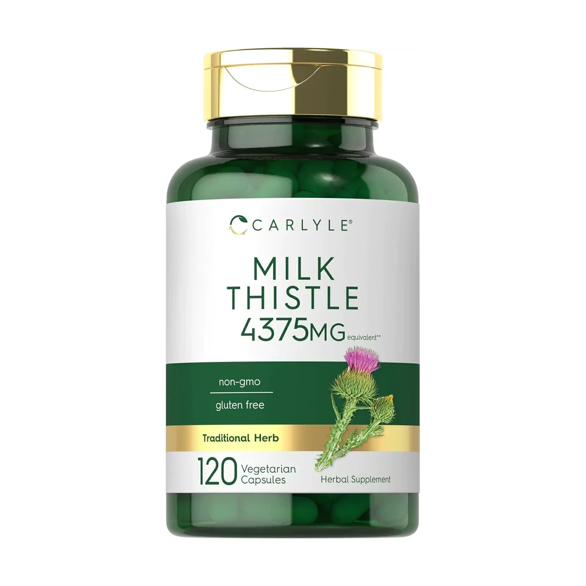 Cardo Mariano (Milk Thistle) 4375 mg x 120 cápsulas