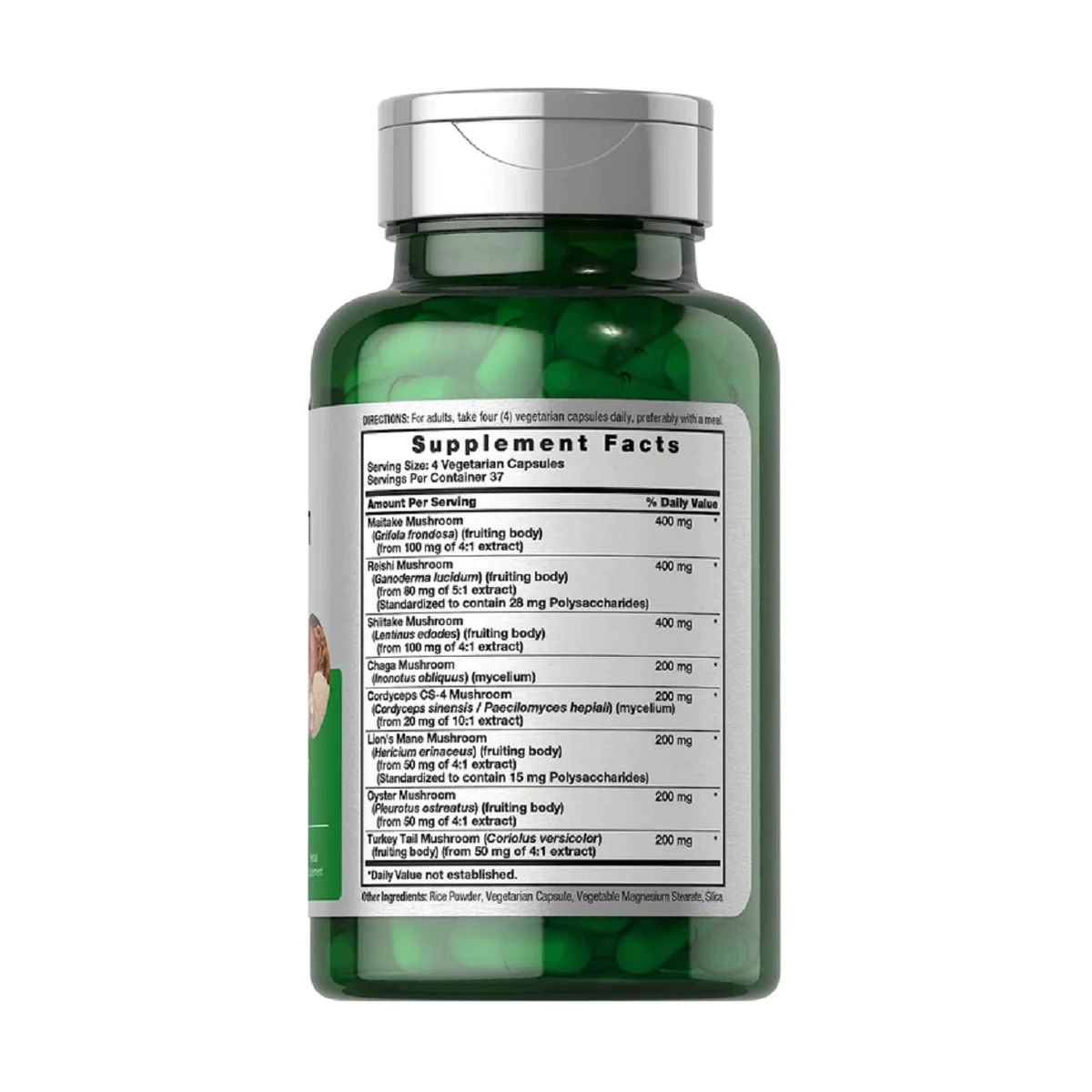 Complejo de Hongos (Mushroom Complex) 2200 mg x 150 cápsulas - Imagen 2