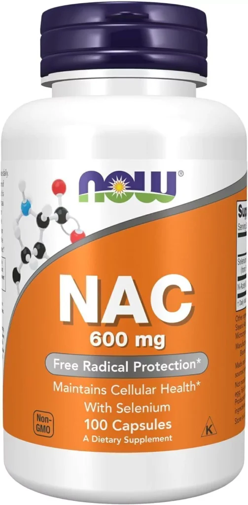 NAC (N-acetil-cisteína) 600 mg x 100 cápsulas