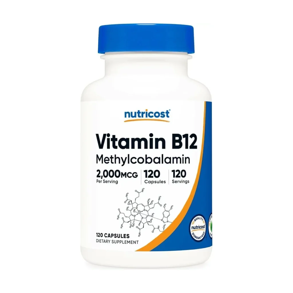 Vitamina B12 2000 mcg x 120 cápsulas