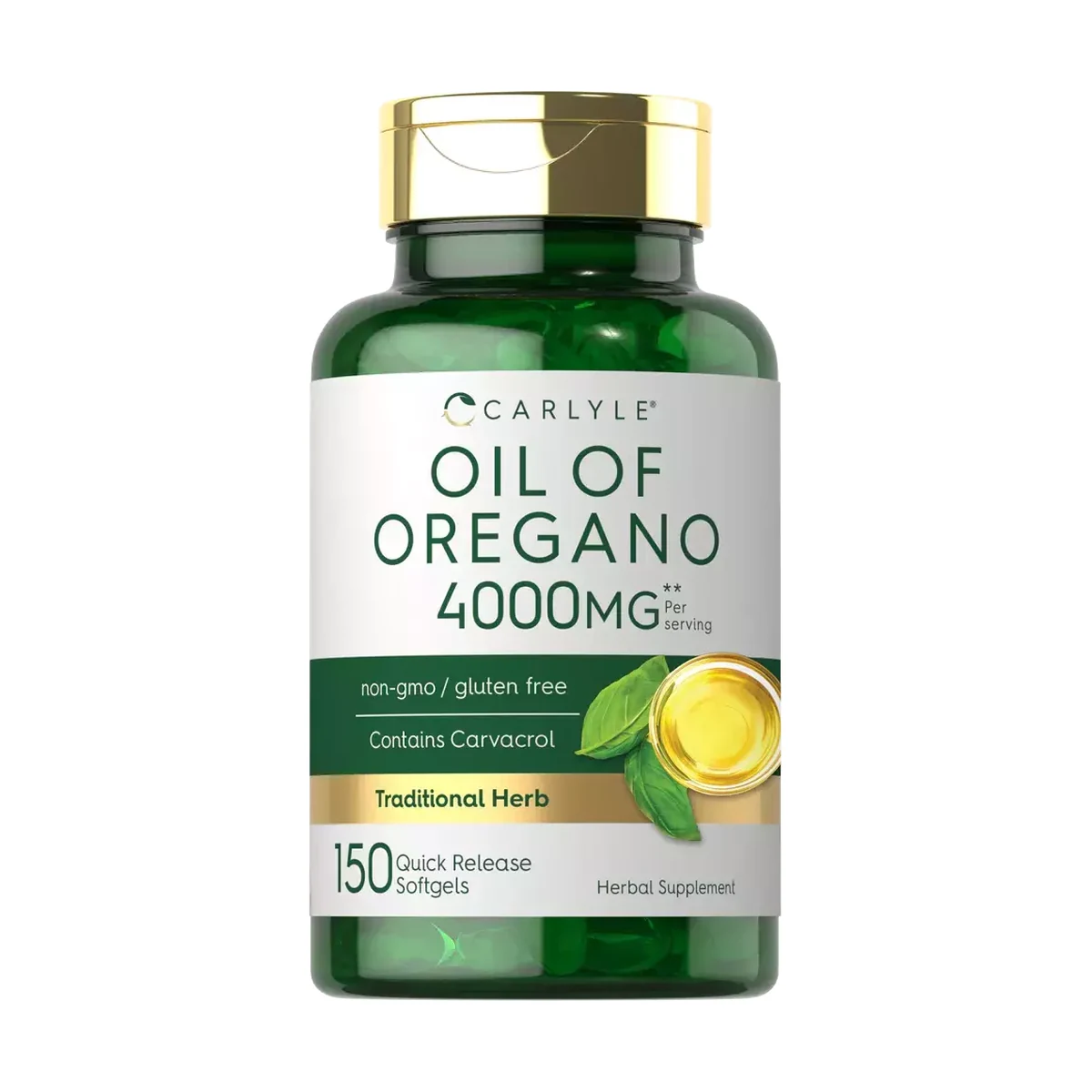 Aceite de Orégano 4000 mg x 150 softgels