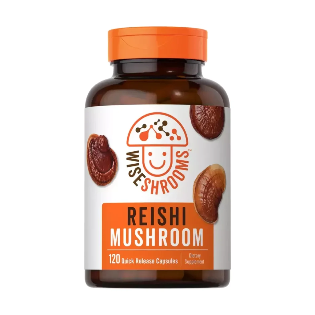 Hongo Reishi 5000 mg x 120 cápsulas