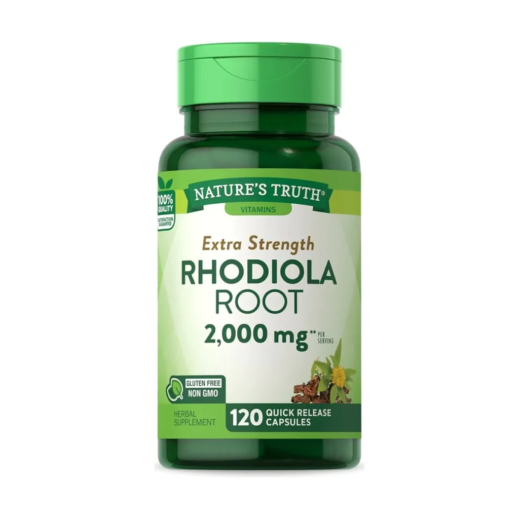 Rhodiola Rosea 2000 mg x 120 cápsulas