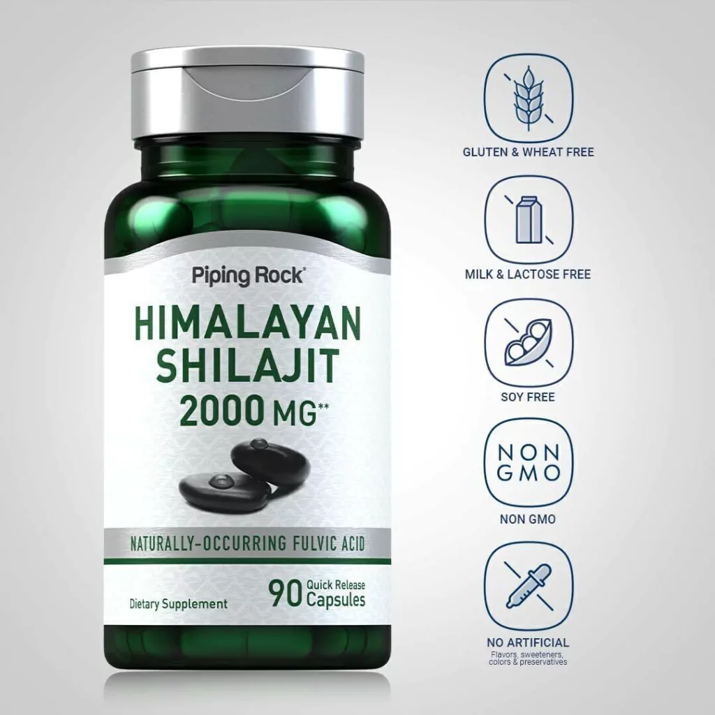 Shilajit 2000 mg x 90 cápsulas - Imagen 3
