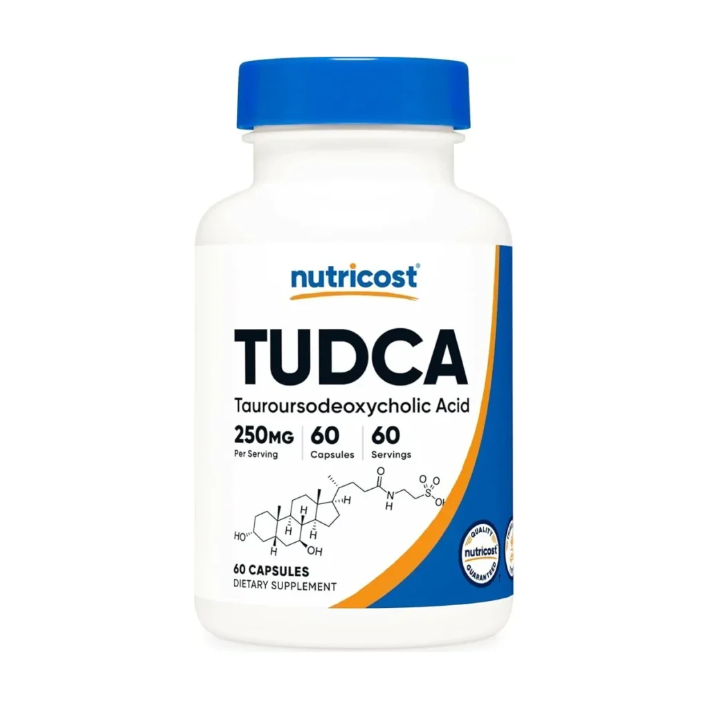 TUDCA (ácido tauroursodesoxicólico) 250 mg x 60 cápsulas