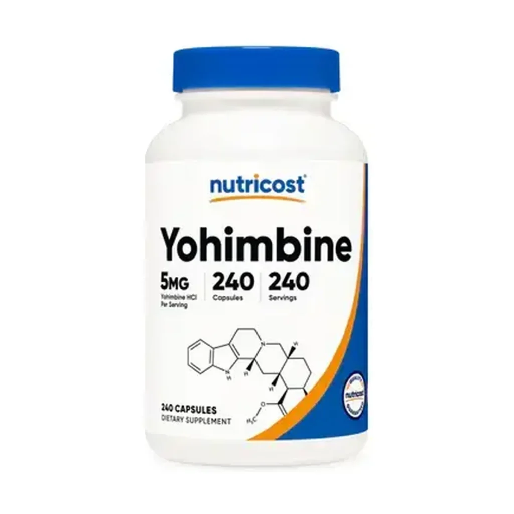 Yohimbina HCL 5 mg x 240 cápsulas